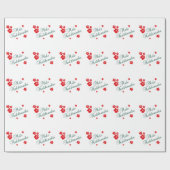 Kerstmis in Hawaii Cadeaupapier (Vlak)