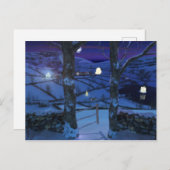 Kerstmis in het Briefkaart Glen (Voorkant / Achterkant)