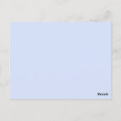 Kerstmis in het briefkaart van de stad (Achterkant)