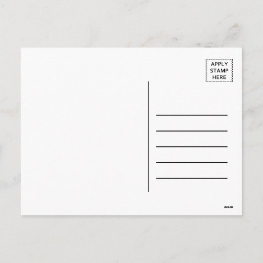 Kerstmis in het Londense feestdag Briefkaart (Achterkant)