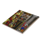 Kerstmis in het Lotte New York-paleis - Tegeltje (Zijkant)