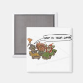 Kerstmis in je lane magneet (Voorkant / Achterkant)