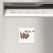 Kerstmis in je lane magneet (Insitu (Vaatwasser))