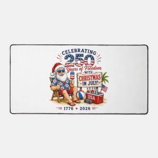 Kerstmis in juli 250 jaar 1776 2026 Patriotisch Su Bureaumat