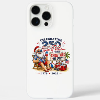 Kerstmis in juli 250 jaar 1776 2026 Patriotisch Su iPhone 16 Pro Max Hoesje