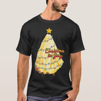 Kerstmis in juli Ananas Kerstboom Zomer  T-shirt
