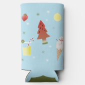 Kerstmis in juli BBQ Zomerfeest Gepersonaliseerd (Achterkant)