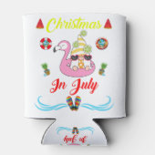 Kerstmis in juli blikjeskoeler (Achterkant)