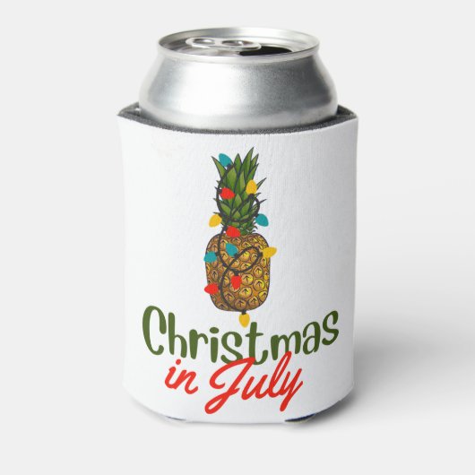 Kerstmis in juli blikjeskoeler (Blikje Achterkant)