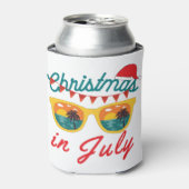 Kerstmis in juli blikjeskoeler (Blikje Voorkant)