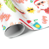 Kerstmis in juli cadeaupapier (Rol Hoek)