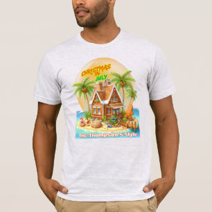 Kerstmis in juli Familiestijl T-shirt