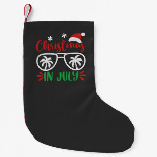 Kerstmis in juli Funny Xmas Kerstman Vakantie Zome Kleine Kerstsok