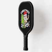 Kerstmis in juli Graphic Santa Claus Pickleball Paddle (Links)