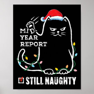 Kerstmis in juli halfjaarverslag nog steeds stoute poster