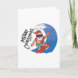 Kerstmis in juli kaart