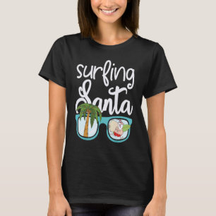 Kerstmis in juli kerstvakantiestrand t-shirt