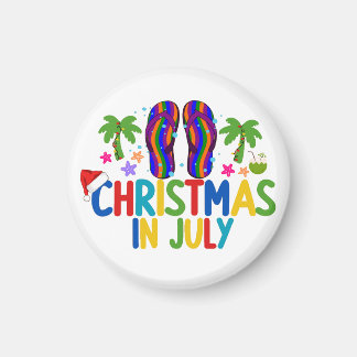 Kerstmis in juli magneet