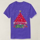 Kerstmis in juli Merry Watermelon Summer Vacking T-shirt (Design voorkant)