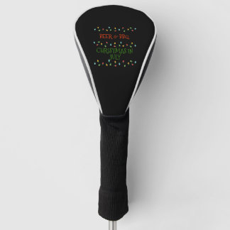 Kerstmis in juli met bier en BBQ Golfheadcover