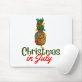 Kerstmis in juli muismat (Met muis)