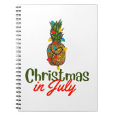 Kerstmis in juli notitieboek (Voorkant)