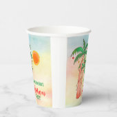 Kerstmis in juli, op naam van de douane papieren bekers (Rechts)