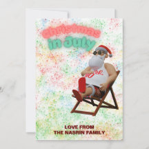 Kerstmis in juli Sinterklaas 