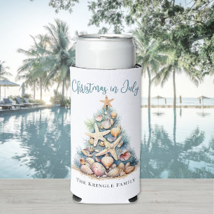 Kerstmis in juli-strand