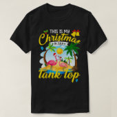 Kerstmis in juli Tanktop Funny Beach Summer Chri (Design voorkant)