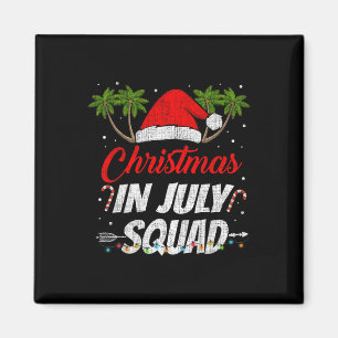 Kerstmis In Juli Team Grappige Zomer Xmas Mannen V Magneet