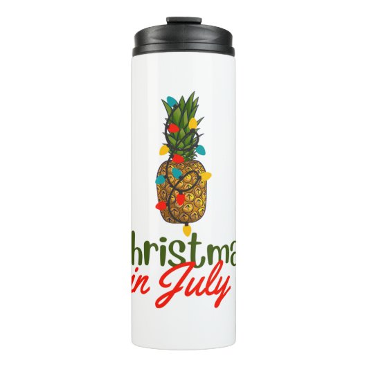 Kerstmis in juli thermosbeker (Voorkant)