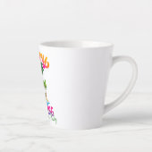 Kerstmis in juli | Tropische Flamingo Latte Mok (Rechts)