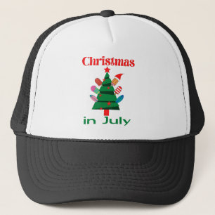 Kerstmis in juli trucker pet