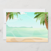 Kerstmis in juli Uitnodiging (Achterkant)