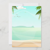 Kerstmis in juli Uitnodiging (Achterkant)