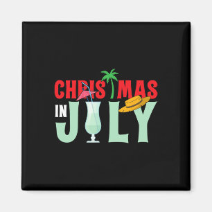Kerstmis in juli vrolijke kerst zomer grappige Sin Magneet
