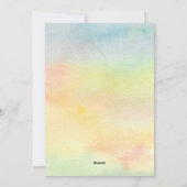 Kerstmis in juli Watermeloen Feestdagenkaart (Achterkant)