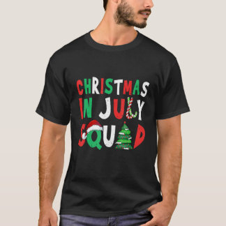 Kerstmis in juli Xmas Boom Zomer Mannen Vrouwen K T-shirt