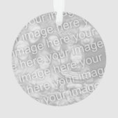 Kerstmis in juli zanddollar aangepaste boom orname ornament (achterkant)