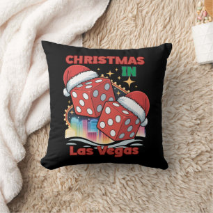 Kerstmis in Las Vegas Vakantie Sfeer Kussen