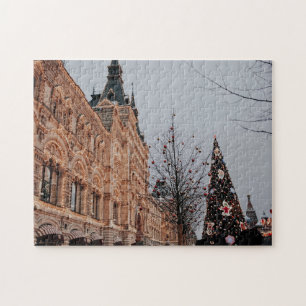Kerstmis in moskou legpuzzel