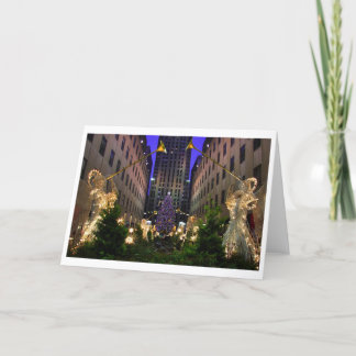 Kerstmis in New York 2007 Feestdagen Kaart