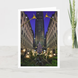 Kerstmis in New York Feestdagen Kaart