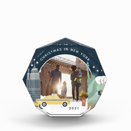 Kerstmis in New York Keepomwille Fotoblokken (Voorkant)