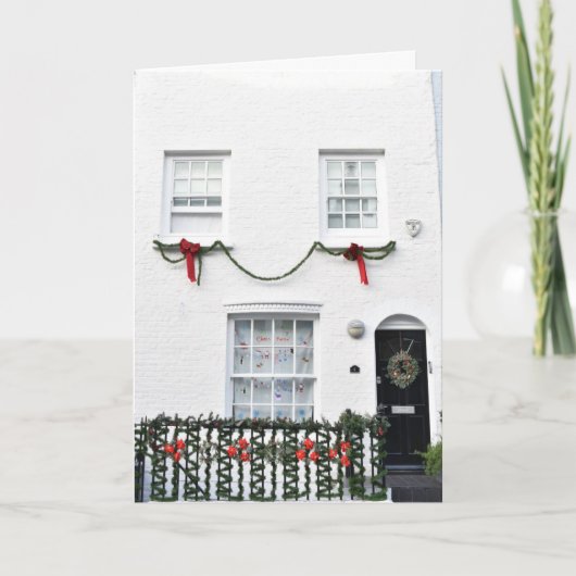 Kerstmis in Notting Hill London Kaart (Voorkant)