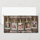 Kerstmis in Oostenrijk Feestdagenkaart (Voorkant / Achterkant)