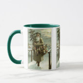 Kerstmis in oude stijl, Victoriaanse Kerstman met Mok (Links)