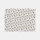 Kerstmis in Parijs | Geoctrooieerd Fleece Deken (Voorkant (Horizontaal))