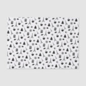 Kerstmis in Parijs | Geoctrooieerd Tissuepapier (Voorkant)